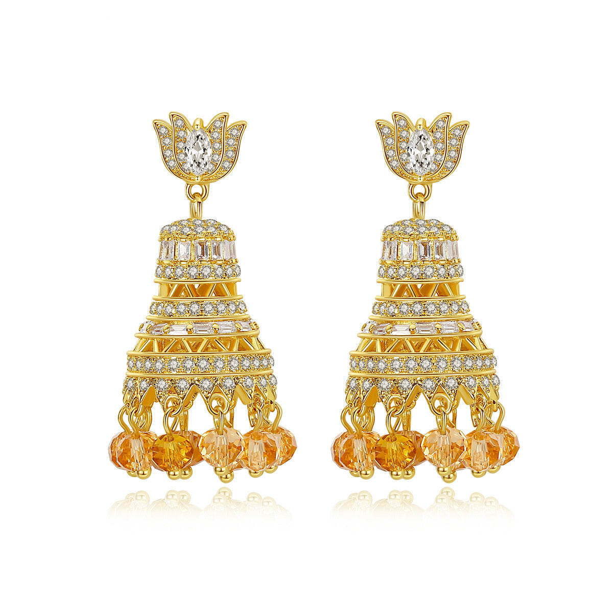 Temperament Ladies Banquet Ethnic Style Earrings